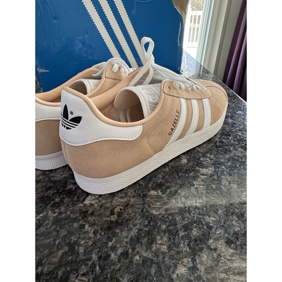 Adidas Originals Gazelle Halo Blush Cloud White Shoes ID7006 Women's Size 11 - Picture 4 of 11